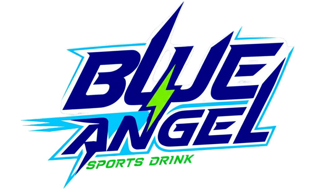 blue angel sports drink logo
